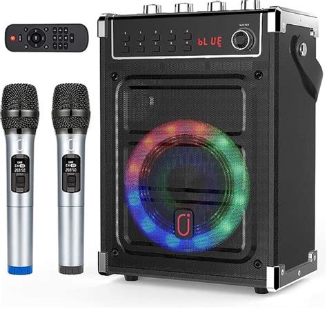 Partybox Bluetooth Luidspreker Karaoke Machine Draagbare