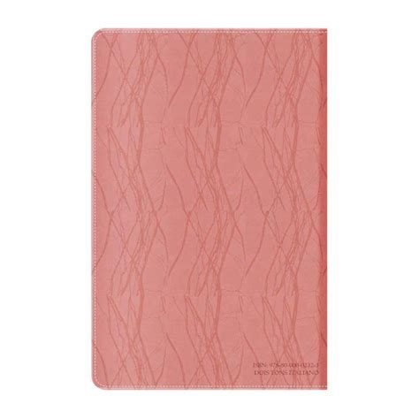 Bíblia Mulher Tu Estás Livre Capa Luxo Rosa e Branco Tamanho Grande