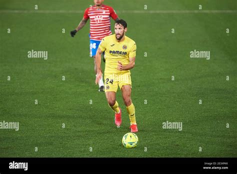 Alfonso Pedraza Of Villarreal CF During The Spanish Championship La