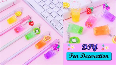 Easy Craft Ideas How To Make Cute Pen Decoration DIY Cute Pen