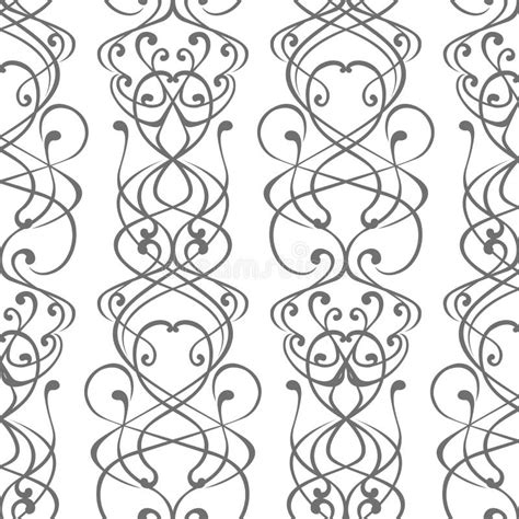 Seamless Ornamental Pattern Stock Vector Illustration Of Floral