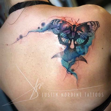 Watercolor Butterfly Tattoo