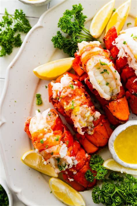 Steamed Lobster Tails With Garlic Butter Cucinabyelena
