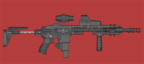 DMR Converted HK416 by KyrixImpacT on DeviantArt