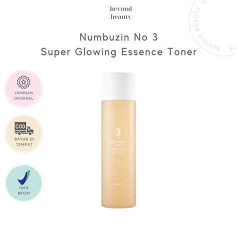 Numbuzin No3 Super Glowing Essence Toner 200ml Lazada Indonesia