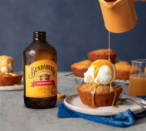 Mini Sticky Date Ginger Puddings Bundaberg Brewed Drinks