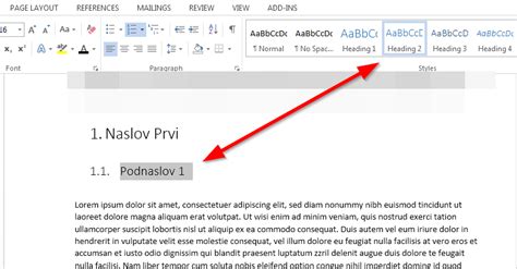 Kako Napraviti Sadr Aj U Wordu