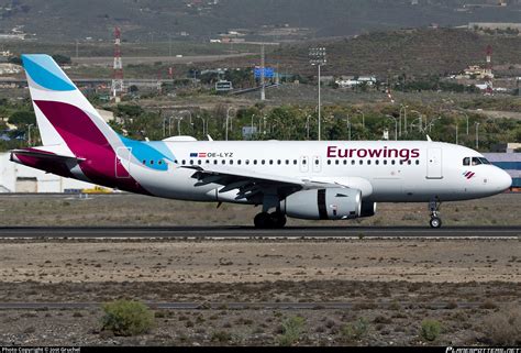 OE LYZ Eurowings Europe Airbus A319 132 Photo By Jost Gruchel ID