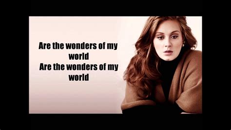 Adele Hometown Glory Lyrics Youtube