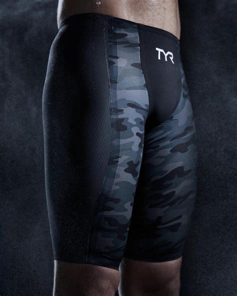 Tyr Mens Shockwave High Waist Jammer Swimsuit Camo Tyrgr