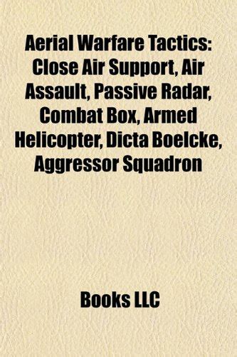 Buy Aerial Warfare Tactics: Close Air Support, Passive Radar, Air ...