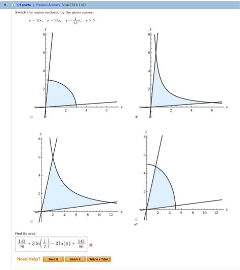 Solved Sketch The Region Enclosed By The Given Curves Chegg