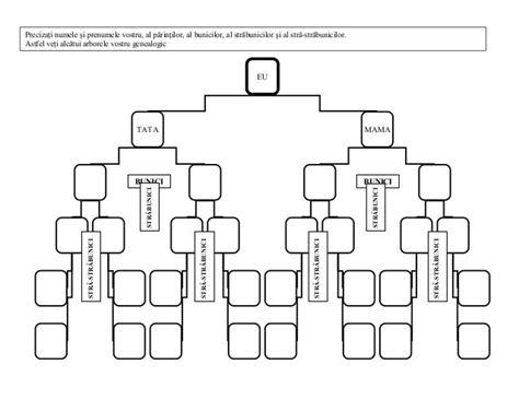 Arborele Genealogic Model Download