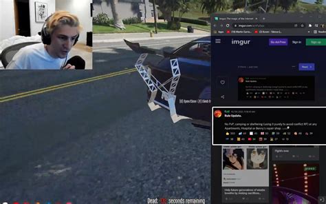 xQc calls out NoPixel GTA RP server owner Koil for breaking his own rules