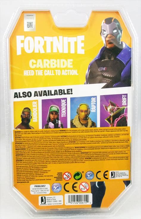 Fortnite Jazwares Carbide 4 Scale Action Figure