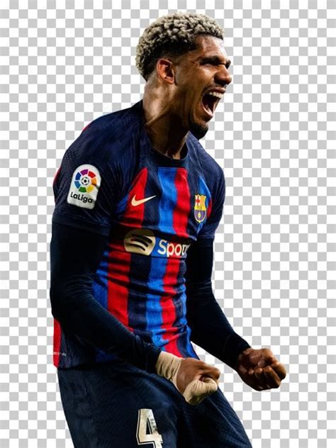 Download Ronald Araujo Transparent Png Render Free Fc Barcelona Png