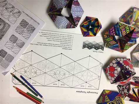 Flextangle Steam Art Project Fusing Math And Art Math Art Projects