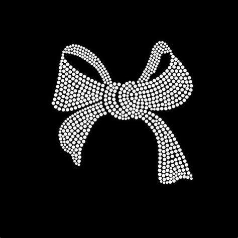 Rhinestone Transfer Bling Hot Fix Iron On Patch Motif Design Etsy