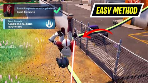 How To EASILY Force Jump Onto Or Off A Grind Rail Fortnite YouTube