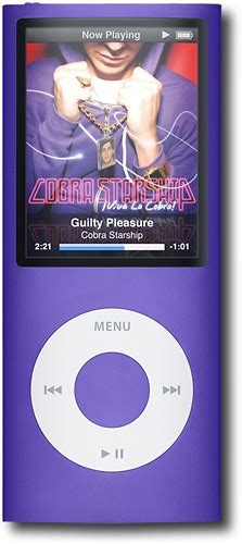 Best Buy Apple Ipod Nano Gb Mp Player Purple Mb Ll A