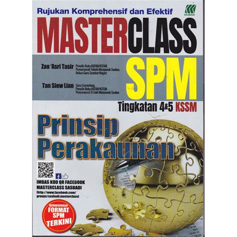 SASBADI MASTER CLASS RUJUKAN KOMPREHENSIF DAN EFEKTIF SPM FORM 4 5