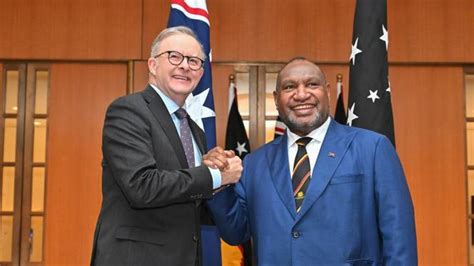 Australia Papua New Guinea Sign Bilateral Security Agreement The