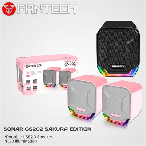 Jual Fantech Gs Sonar Rgb Gaming Perangkat Audio Music Speaker