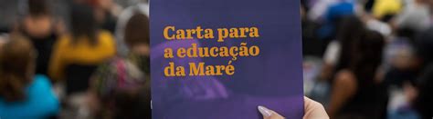 Redes Da Mar Primeira Apresenta O P Blica Da Carta Para A Educa O