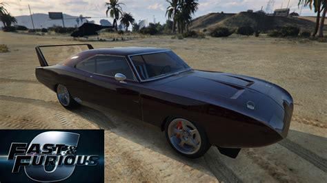 Charger Daytona 69 From Fast And Furious 6 Add On Lods Vehfuncs V Gta5