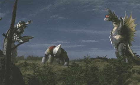 Godzilla And Jet Jaguar Vs Megalon And Gigan