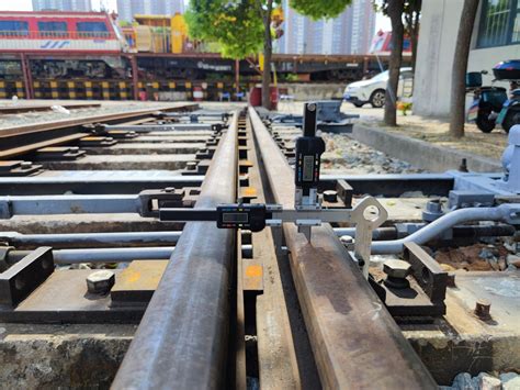 Rail Wear Profile Gauges For Track Rail Measuring Device Digital Wear