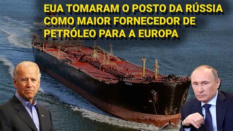 EUA ocuparam o lugar da Rússia como o maior fornecedor de petróleo da