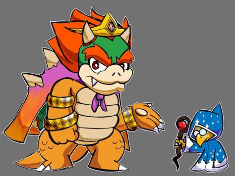 Super Mario Skyline - Bowser and Kamek by Steven30042007 on DeviantArt