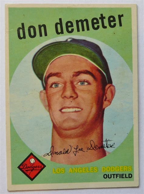 Don Demeter Los Angeles Dodgers Frank Kelsey Flickr