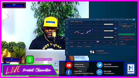 Live Nadex Market Observation Vol Teamalliance Youtube