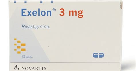 Exelon 3mg Cap 28s