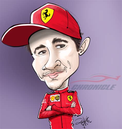 Charles Leclerc Cartoon