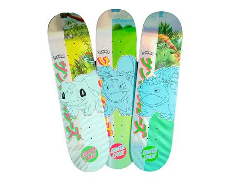 Santa Cruz x Pokémon Blind Bag Skateboard Behind The Pines Amsterdam