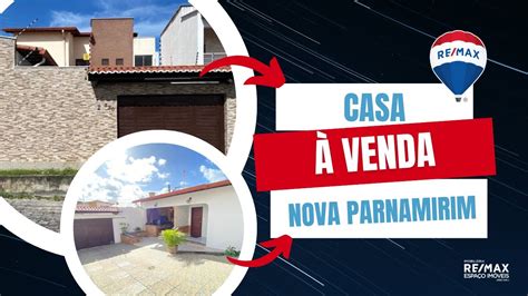 Excelente Casa Venda Em Nova Parnamirim Youtube