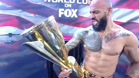 Ricochet Wins The Wwe Smackdown World Cup Intercontinental Title Match