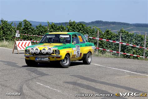 Hoppe Andreas Hoppe Ramona Opel Ascona A Rallye Deutschland