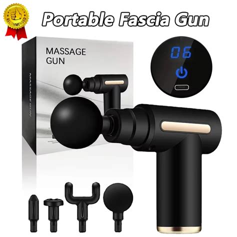 Pistola De Massagem Muscular Port Til Port Til Pistola Fascial