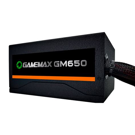 Fonte Gamemax Gm W Plus Bronze Pfc Ativo Black