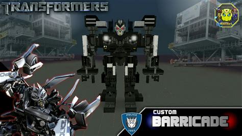 Minecraft Custom Barricade Robot Mode Transformers 2007 บารีเคดผู้