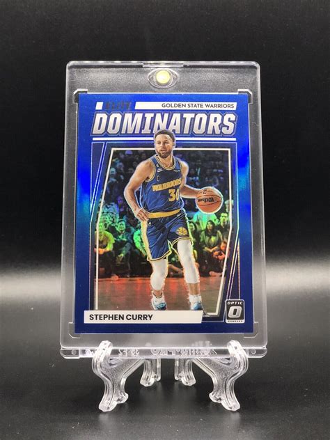 Stephen Curry Elite Dominators 49 Blue 2022 23 Donruss Optic EBay