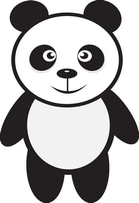 Free diseño de signo de personaje de dibujos animados de panda 9341237