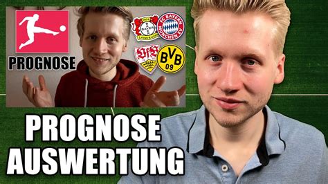 Bundesliga Tabelle Reaktion Auf Meine Prognose Youtube