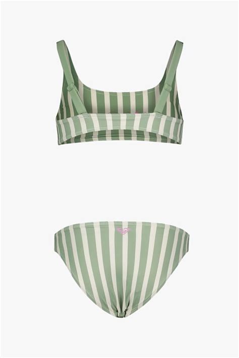 Roxy Bico Active Bralette Mädchen Bikini in grün kaufen ochsnersport ch