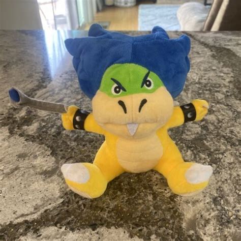 Super Mario Bros Ludwig Koopa Plush Toy Bowser Baby Koopalings Stuffed