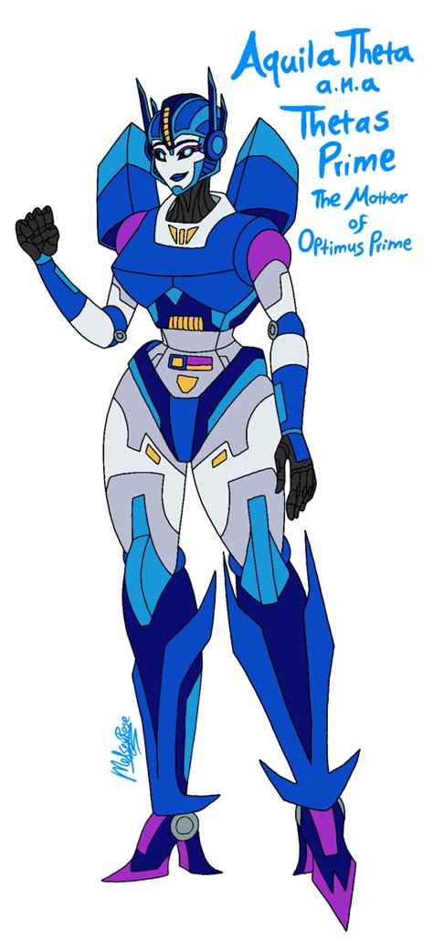 TFP: OC-Aquila Theta-The Mother of Optimus Prime by MelSpyRose on ...